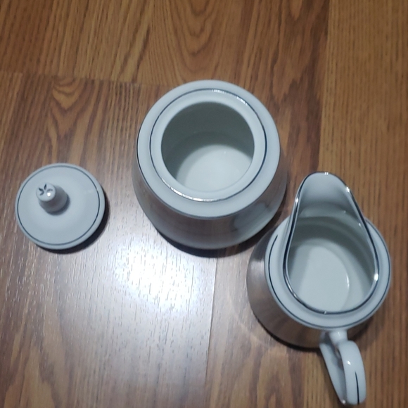 2 Sango Majesty lot sugar bowl creamer fine china - Picture 3 of 4